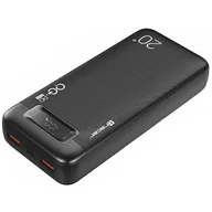 Powerbanki - Powerbank TRACER Voltx 20000 mAh PD+OC3.0 22.5W Czarny | Bezpłatny transport - miniaturka - grafika 1