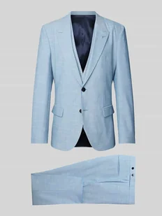 Marynarka o kroju regular fit z kołnierzem z połami model ‘Henry’ - Garnitury - miniaturka - grafika 1