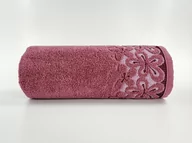 Ręczniki - Greno Ręcznik Bella 30x50 purpurowy frotte 450 g/m2 MKO-2336880 - miniaturka - grafika 1