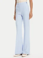 Spodnie damskie - Imperial Spodnie palazzo P3E9JAW Błękitny Wide Leg - miniaturka - grafika 1