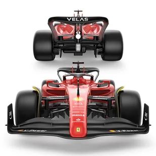 Ferrari F1 75 czerwony RASTAR model 1:12 Zdalnie sterowany bolid + Pilot 2,4 GHz + Naklejki - Zabawki zdalnie sterowane - miniaturka - grafika 5