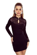 Bluzki damskie - Bluzka Nadira Eldar czarny XL - miniaturka - grafika 1