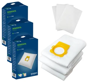 12x WORKI DO ODKURZACZA ROWENTA COMPACTEO RO 1733 - Worki do odkurzaczy - miniaturka - grafika 1