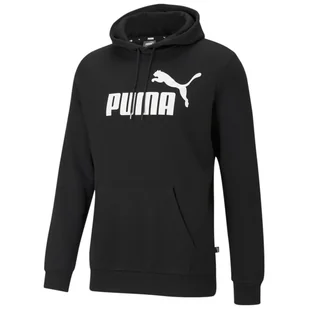 Męska bluza Puma ESS Big Logo Hoodie FL Rozmiar: L / Kolor: czarny - Bluzy sportowe męskie - miniaturka - grafika 1