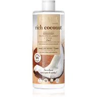 Płyny micelarne - Eveline Rich Coconut Kokosowy Płyn micelarny + ton - miniaturka - grafika 1