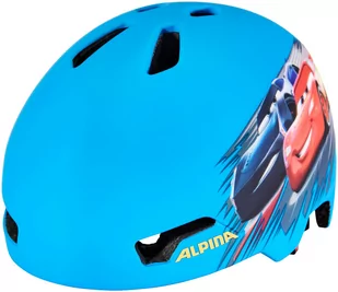 Alpina Hackney Disney Kask Dzieci, Cars 51-56cm 2020 Kaski dla dzieci A9745 2 60 - Kaski rowerowe - miniaturka - grafika 1