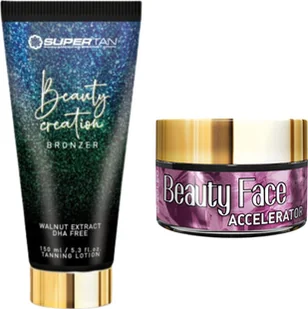 Supertan Supertan Beauty Creation + Słoiczek Beauty Face - Balsamy i kremy do opalania - miniaturka - grafika 1