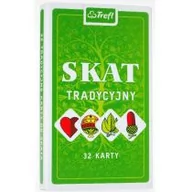 Gry karciane - Trefl Karty 32 Listki Skat Tradycyjny 08317 - miniaturka - grafika 1