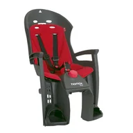 Foteliki rowerowe - Hamax Fotelik Siesta Plus Grey/Red - miniaturka - grafika 1