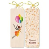 Zakładki do książek - Zakładka drewniana Balony - miniaturka - grafika 1