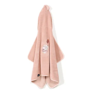 LA MILLOU RĘCZNIK BAMBOO - M - ROSSIE POWDER PINK by Maja Hyży - Okrycia kąpielowe dla dzieci - miniaturka - grafika 1
