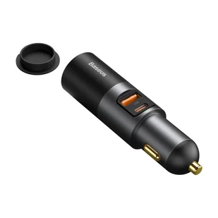 Baseus Baseus Share Together ładowarka samochodowa USB / USB Typ C / gniazdo zapalniczki 120W Quick Charge Power Delivery szary (CCBT-C0G) hurtel-71975-0 - Ładowarki samochodowe - miniaturka - grafika 15