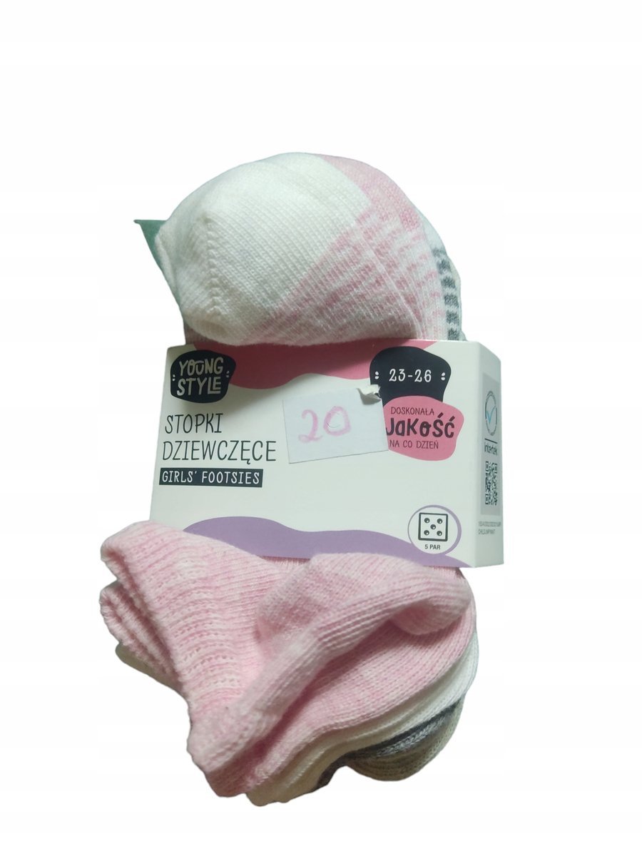 Stopki dziewczęce 23-26 young style (437)