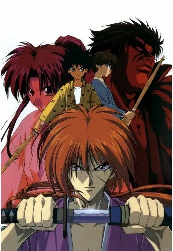 Plakat Anime Rurouni Kenshin RUKE_004 A2 (custom)