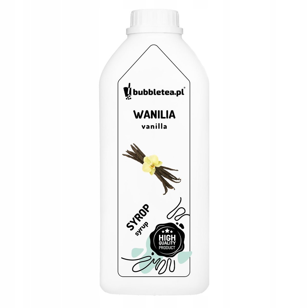 Syrop Crazy Bubble Tea WANILIA 2,5 kg sok koncentrat