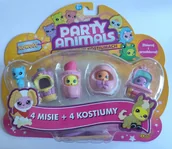 Figurki dla dzieci - PARTY ANIMALS 90728 CZTEROPAK - miniaturka - grafika 1