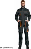 Odzież robocza - CERVA EMERTON DOUBLE ZIPPER KOMBINEZON - nowy, innowacyjny kombinezon zapinany na 2 zamki 48 - miniaturka - grafika 1