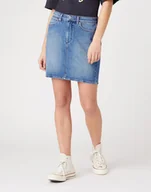 Spódnice - SPÓDNICA WRANGLER MID LENGTH SKIRT SANDY W245JX28Z 112127933 - Wrangler - miniaturka - grafika 1