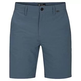 Spodnie i spodenki dla chłopców - Hurley Szorty chłopięce B Dri-fit Chino 2.0 niebieski Midnight Teal 25 CT1705 - grafika 1