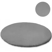 Dywany - Okrągły dywan Rabbit imitacja futra miękki 140 - miniaturka - grafika 1