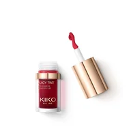 Szminki - KIKO Milano, Juicy Tint Lips & Cheeks Liquid Colour Pomadka Do Ust I Róż Do Policzków, 2w1 02 Cherry Touches , 5ml - miniaturka - grafika 1