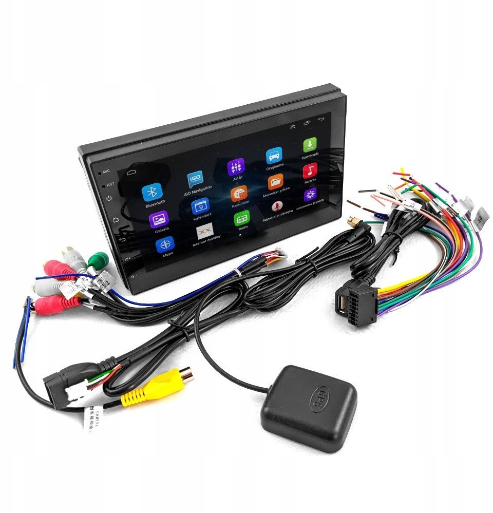 GoMedia Radio Samochodowe 2DIN 7011S Android Nawigacja GPS LCD 7