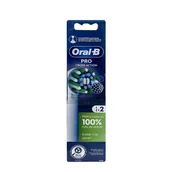 Końcówki do szczoteczek elektrycznych - ORAL-B PRO Cross Action White EB50RX-2 końcówki do szczoteczki elektrycznej ORAL-B 2 sztuki - miniaturka - grafika 1