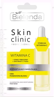 Bielenda Skin Clinic Professional Witamina C maseczka rozświetlająco-nawilżająca 8g - Maseczki do twarzy - miniaturka - grafika 1