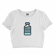 Koszulki i topy damskie - Bona Basics, Koszulka damska z nadrukiem cyfrowym,%100 bawełna, biała, casualowa, topy damskie, rozmiar: XL, biały, XL Krótki - miniaturka - grafika 1