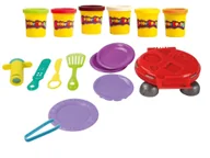 Masy plastyczne - POLYMER CLAY SET SUPER BURGER BBQ - miniaturka - grafika 1