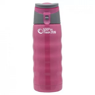 Grunwerg Kubek termiczny Sport Plus, różowy, 350 ml - Kubki termiczne - miniaturka - grafika 1