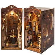 Zabawki kreatywne - Miniaturowy domek Book Nook - Tajemnicza biblioteka - miniaturka - grafika 1