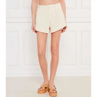 Spodenki damskie - Ba&sh Szorty ROMA Regular Fit z dodatkiem lnu - miniaturka - grafika 1