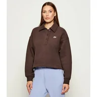 Bluzy damskie - Lacoste Bluza Oversize fit - miniaturka - grafika 1