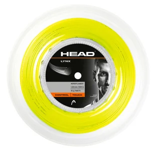 Naciąg tenisowy Head Lynx (200 m)  Żółty, 1,30 mm - Tenis ziemny - miniaturka - grafika 1