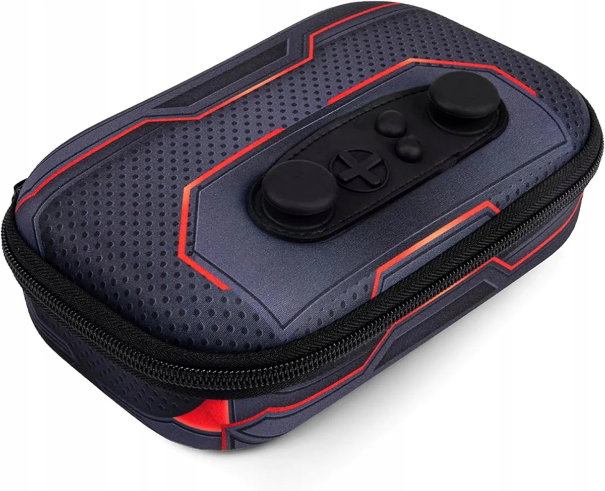 PIÓRNIK 21X13.5X7.5 CM SILIKONOWY ETUI SZKOLNE GAMER DUŻY MŁODZIEŻOWY