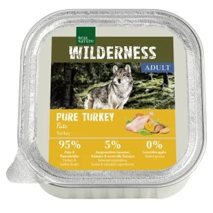 REAL NATURE WILDERNESS Adult Pure Turkey 32x100 g - Mokra karma dla psów - miniaturka - grafika 1