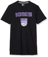 Koszulki męskie - New Era Sacramento Kings T-shirt męski, czarny, 3XL - miniaturka - grafika 1