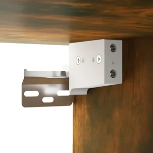 Lumarko Szafka z lustrem i LED, przydymiony dąb, 76x15x55 cm - Toaletki - miniaturka - grafika 11
