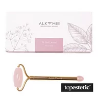 Kosmetyki pod oczy - Alkmie Alkmie All That I Wand Roller do twarzy z różowego kwarcu z końcówką pod oczy 1 szt - miniaturka - grafika 1