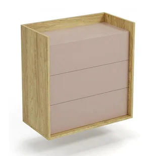 Komoda modułowa hikora + róż antyczny G8-M04 - Komody - miniaturka - grafika 1