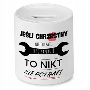 Dla Recepcionistki Skarbonka na Urodziny Prezent z Nadrukiem ze Zdjęciem + Opakowanie na prezent (wzór 01) - Skarbonki Dla Recepcionistki Skarbonka na Urodziny Prezent z Nadrukiem ze Zdjęciem + Opakowanie na prezent (wzór 01) - Skarbonki - miniaturka - grafika 1