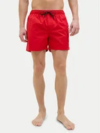 Kąpielówki męskie - Jack&Jones Szorty kąpielowe Maui 12275129 Czerwony Regular Fit - miniaturka - grafika 1