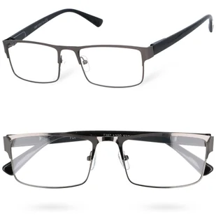 Okulary korekcyjne READBOOST SILVER +3,00 - Okulary korekcyjne, oprawki, szkła - miniaturka - grafika 1