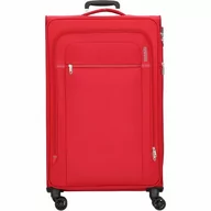 Walizki - American Tourister Crosstrack Walizka na 4 kółkach 79 cm red/grey 133191-1741 - miniaturka - grafika 1