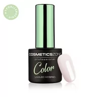 Lakiery do paznokci - Cosmetics Zone Lakier hybrydowy hipoalergiczny mleczny róż 7ml – French Pink 001 - miniaturka - grafika 1