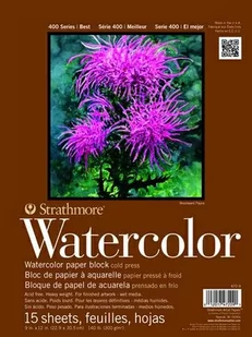 Blok Do Akwareli 400 31X41 Strathmore 300G, 15K - Podobrazia, bloki, papiery - miniaturka - grafika 1
