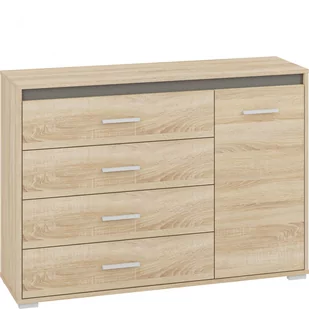 Komoda 12 Avo ML Meble Wstawka Sonoma Jasna - Komody - miniaturka - grafika 1