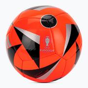 Piłka nożna - Piłka do piłki nożnej adidas Fussballiebe Trainig Euro 2024 solar red/black/silver metallic rozmiar 5 | WYSYŁKA W 24H | 30 DNI NA ZWROT - miniaturka - grafika 1