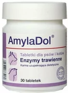 Suplementy i witaminy dla psów - Dolfos AmylaDol 30tab - miniaturka - grafika 1